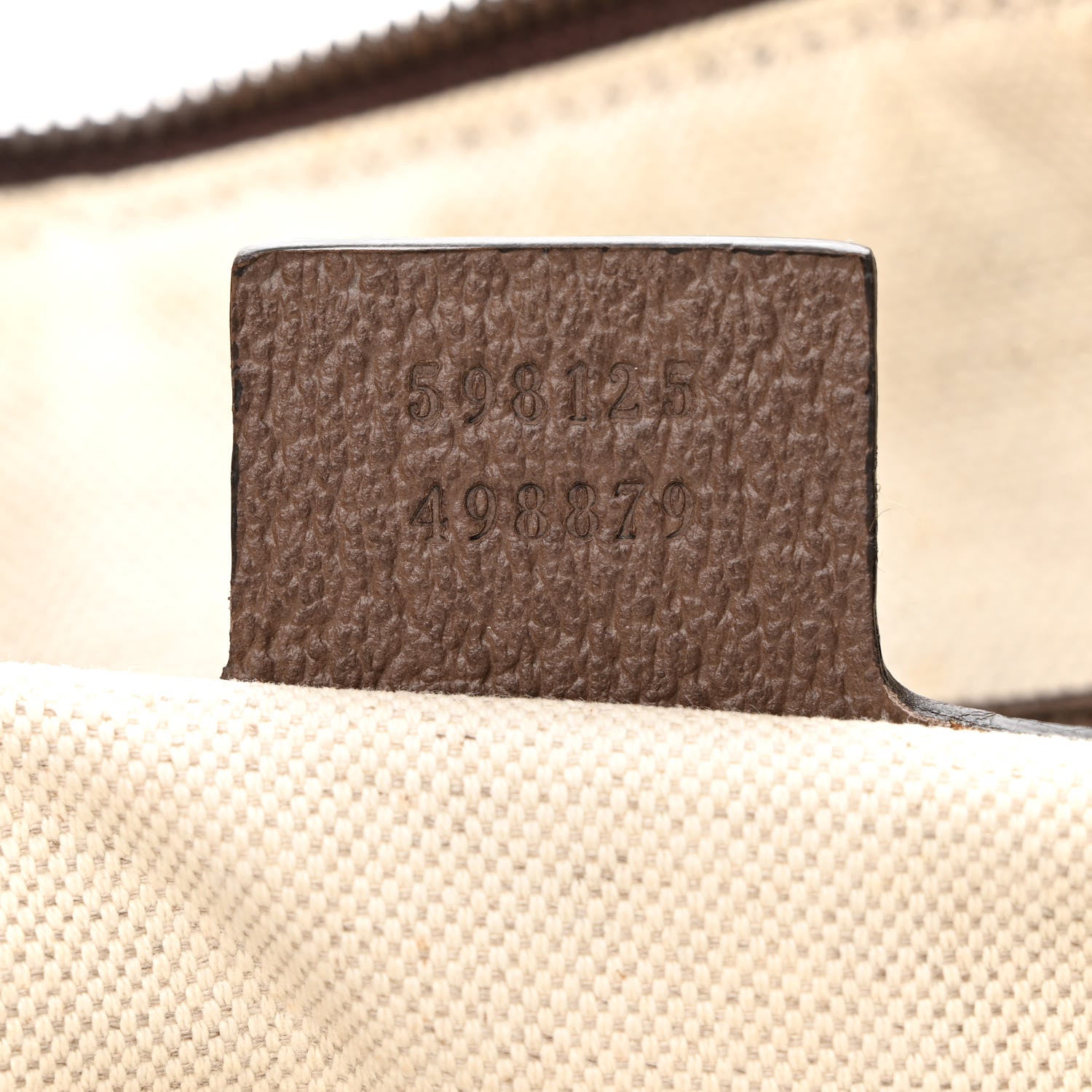Gucci GG Supreme Monogram Web Small Ophidia Half Moon Hobo Brown 7 of 10