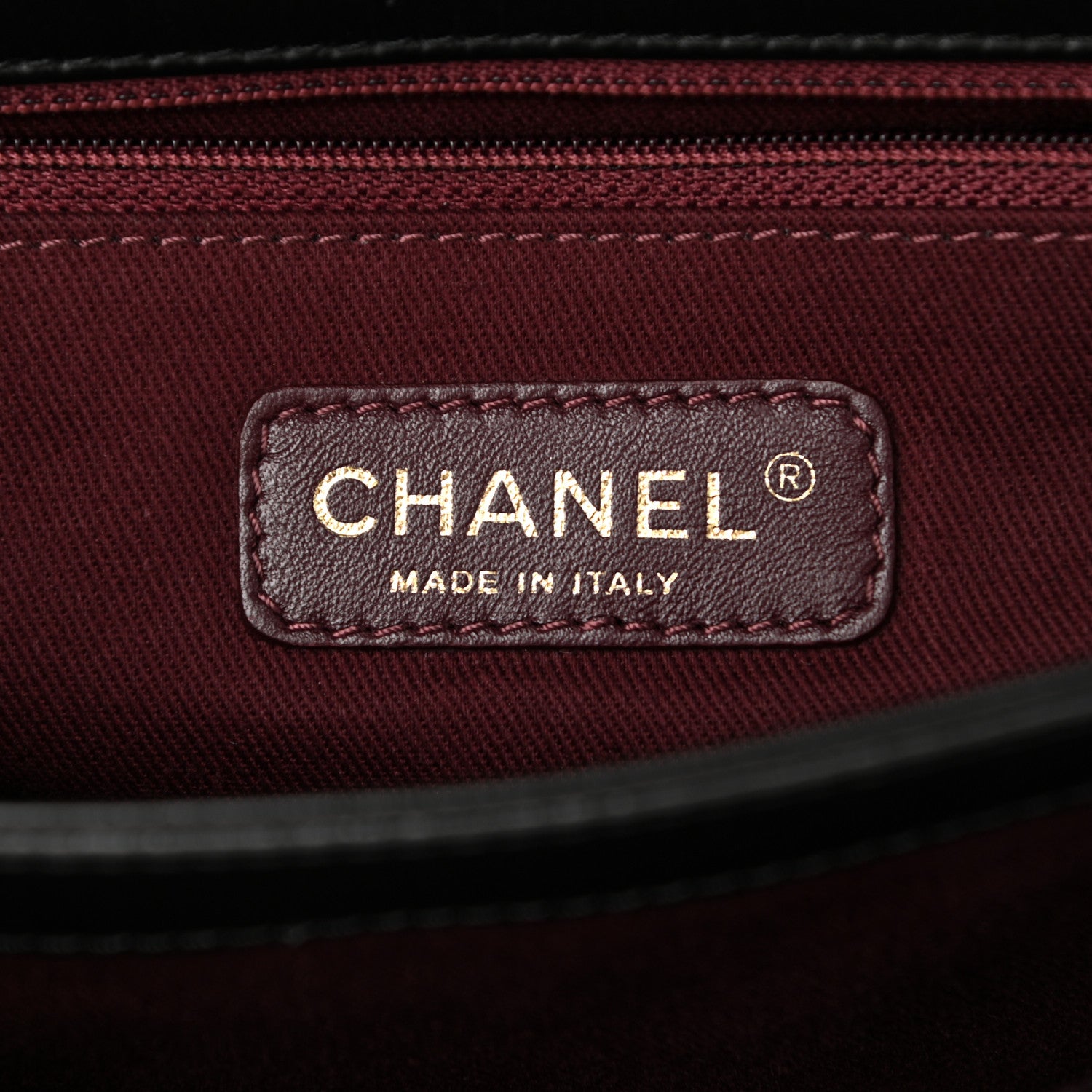Chanel Glazed Calfskin Quilted Large Perfect Edge Flap Black 6 of 11