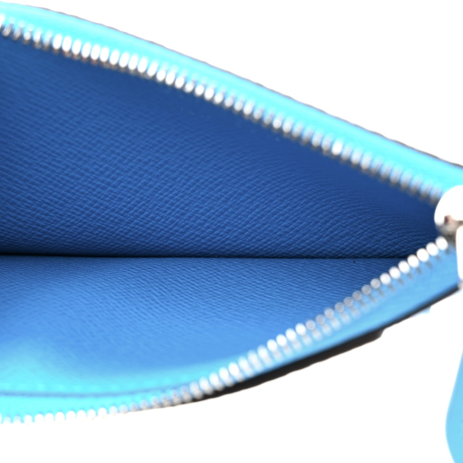 Louis Vuitton Monogram Zipped Romy Card Holder Gaston Blue 5 of 7