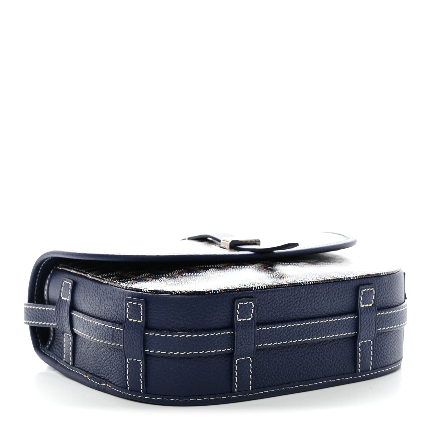 Goyardine Belvedere II PM Messenger Bag Navy