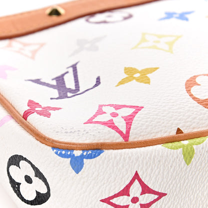 Louis Vuitton Monogram Multicolor Pochette Accessories White 8 of 12