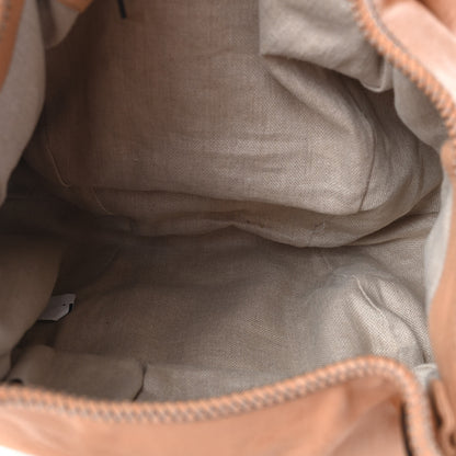Gucci Pebbled Calfskin Medium Marrakech Shoulder Bag Beige 5 of 11