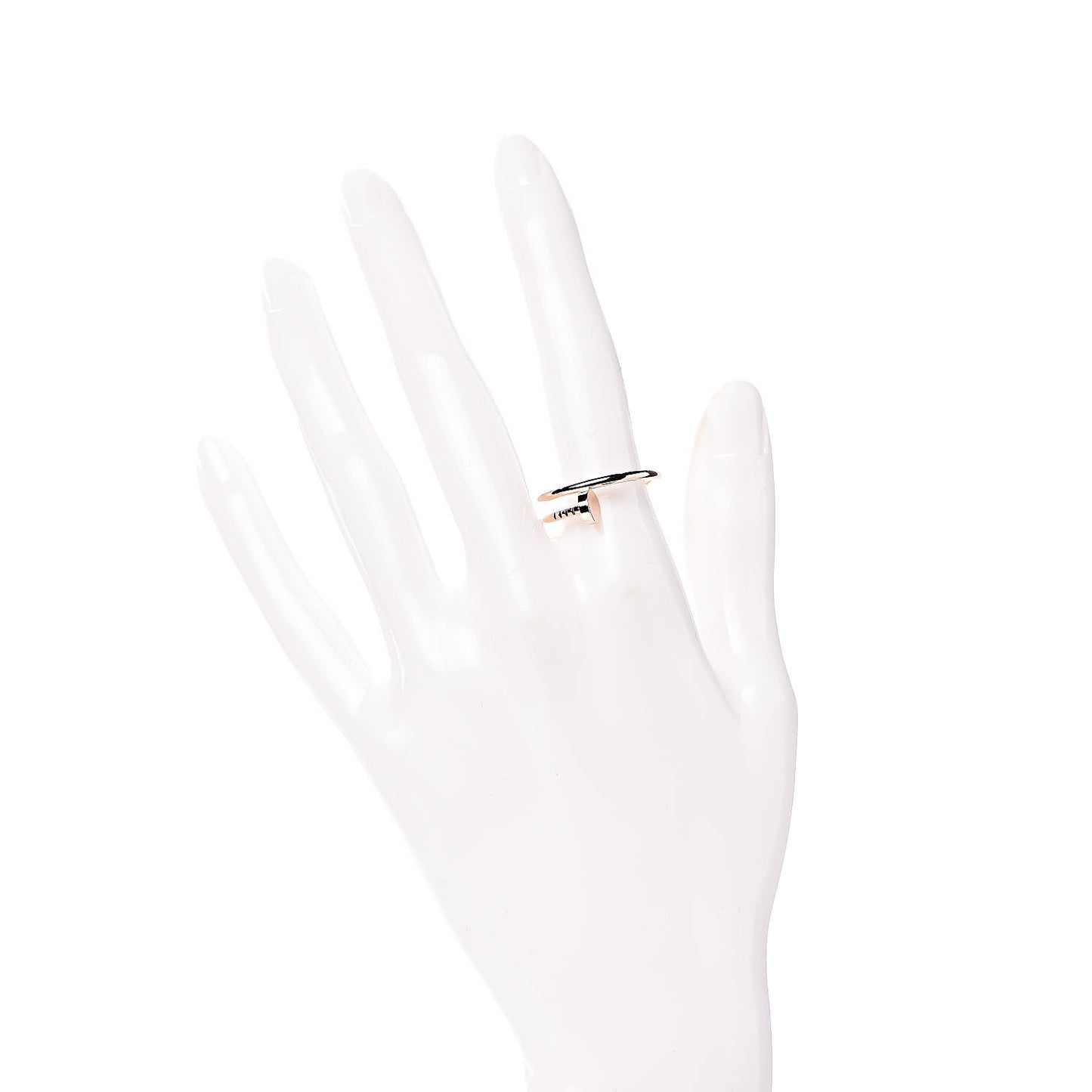 18K Pink Gold Small Juste Un Clou Ring 56 7.5
