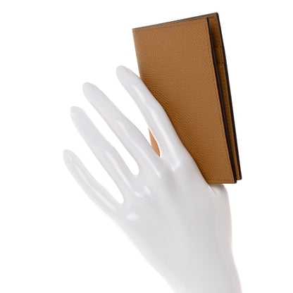 Hermes Epsom MC2 Euclide Card Holder Case Biscuit 4 of 13
