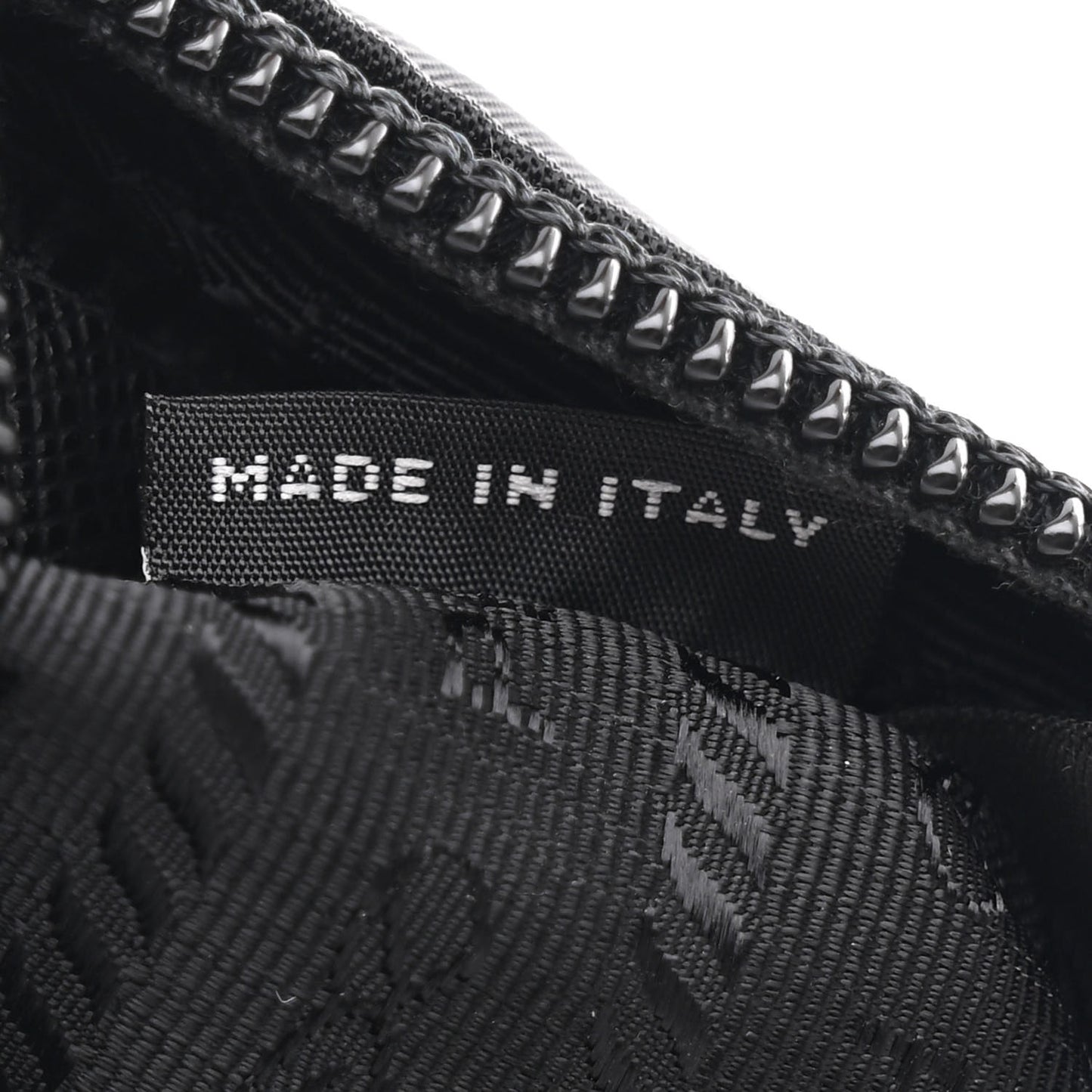 Tessuto Nylon Pochette Bag Black