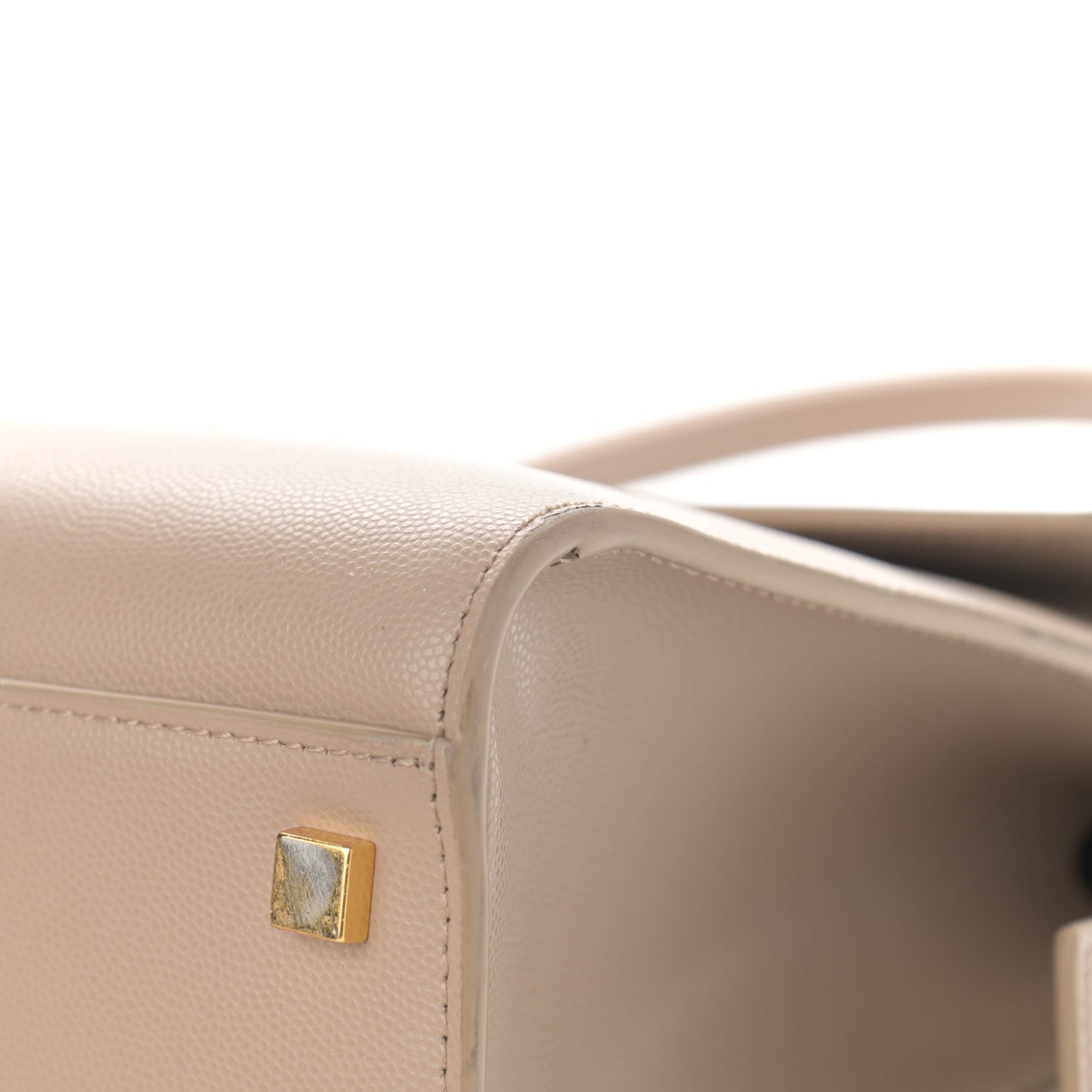 Grain De Poudre Medium Uptown Tote Dark Beige