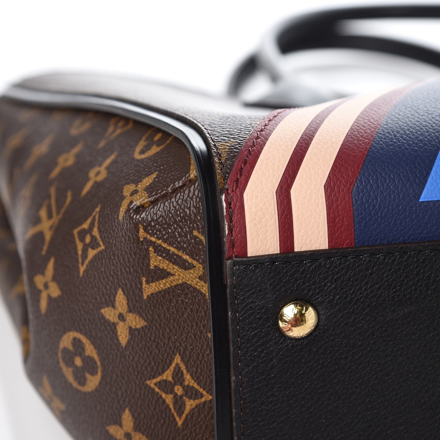 Louis Vuitton Calfskin Monogram Kimono Tote MM 10 of 11