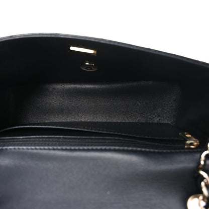 Chanel Lambskin Quilted Mini Rectangular Flap Black 5 of 11