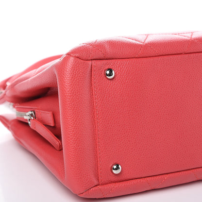 Chanel Caviar Quilted Timeless CC Soft Tote Pink 9 of 15