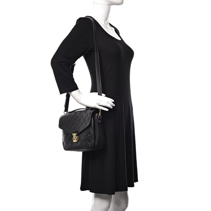 Louis Vuitton Empreinte Pochette Metis Black 2 of 11