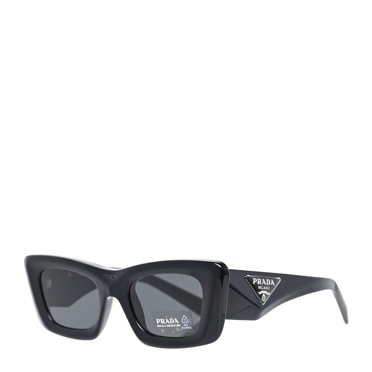Acetate Symbole Sunglasses SPR 13Z Black