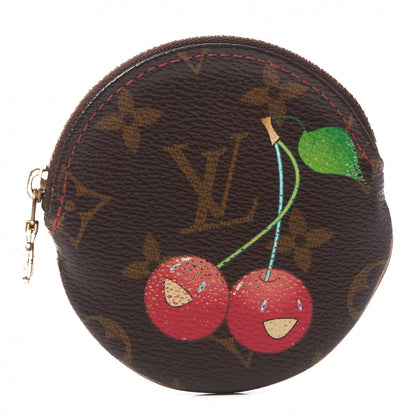 Louis Vuitton Monogram Cerises Round Coin Purse 2 of 8