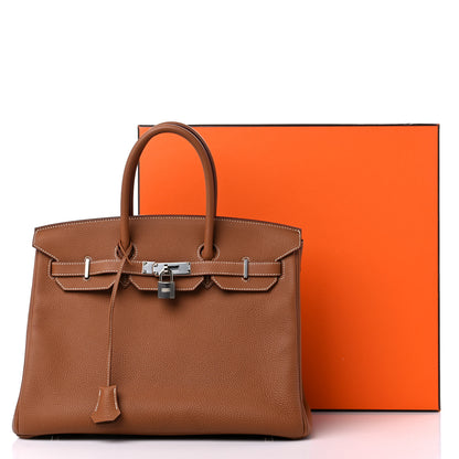 Hermes Togo Birkin 35 Gold 11 of 11