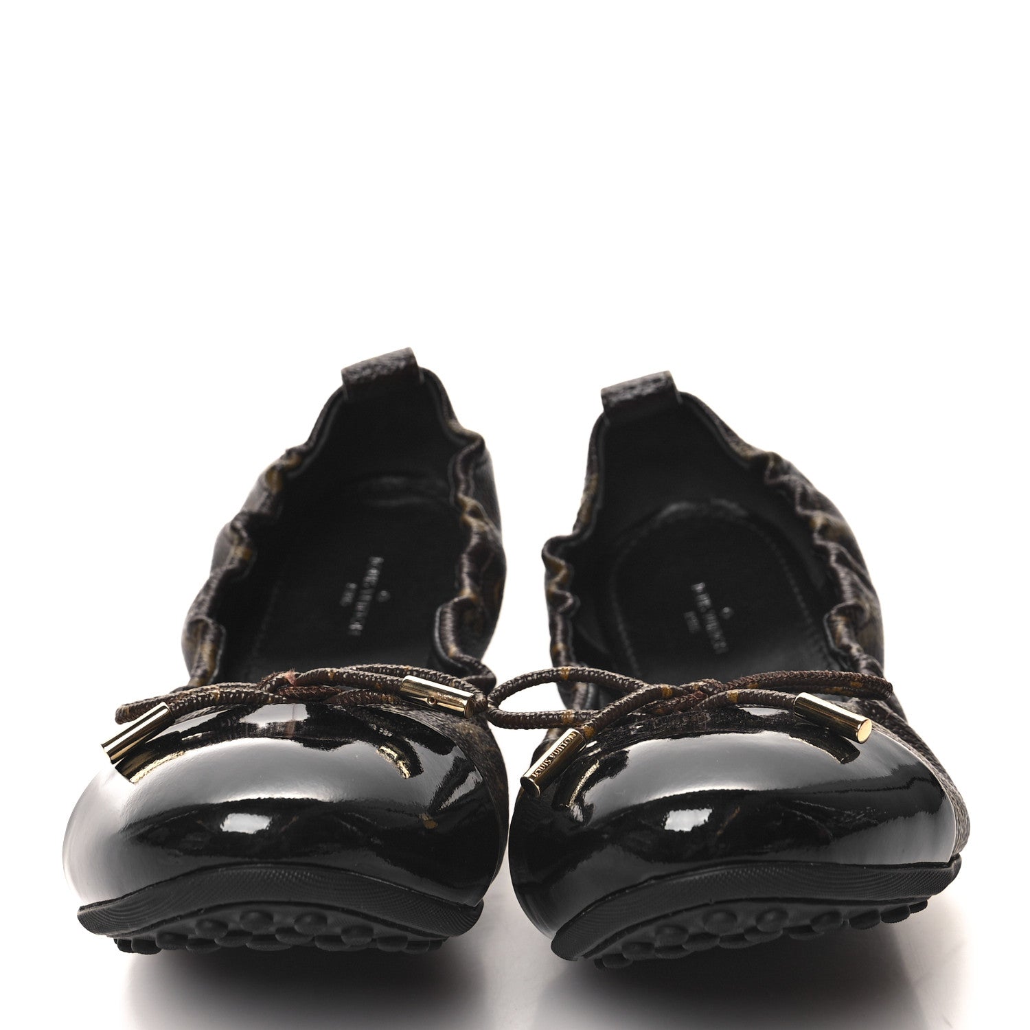 Louis Vuitton Monogram Flirty Ballerina Flats 42 Black 2 of 8