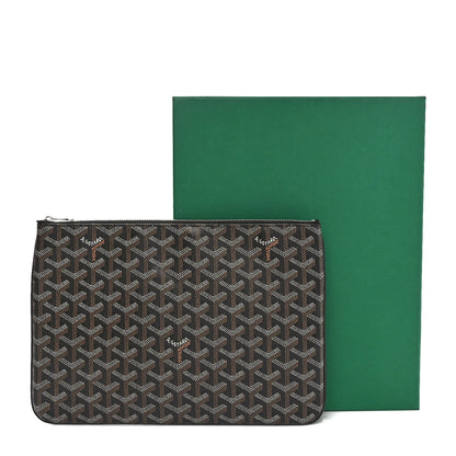 Goyard Goyardine Senat Pochette MM Black 8 of 8