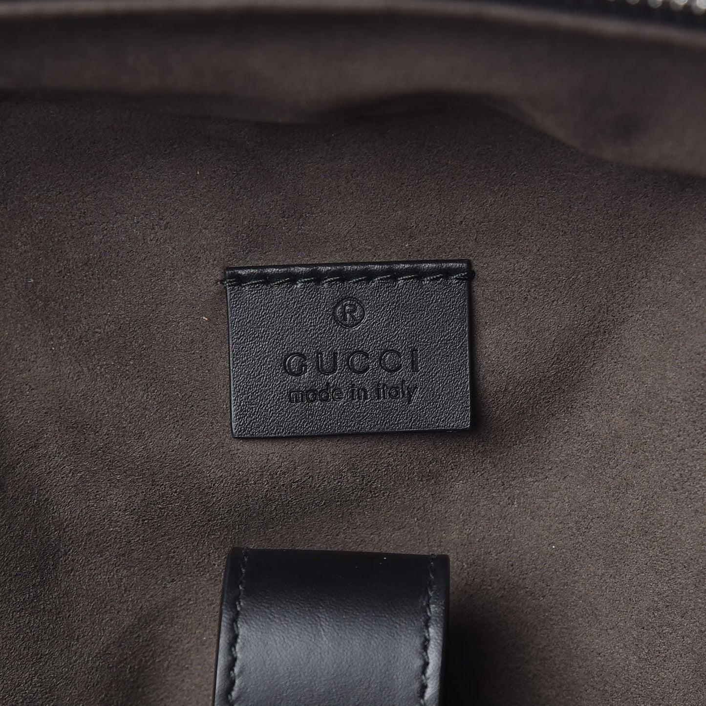 Guccissima Signature Day Backpack Black