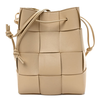 Bottega Veneta Nappa Maxi Intrecciato Cassette Bucket Bag Almond Almond 1 of 8