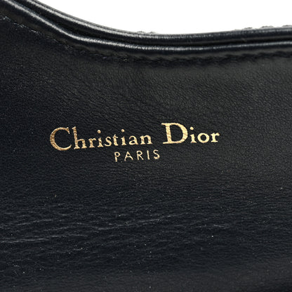 Christian Dior Oblique Saddle Card Holder Blue 6 of 6