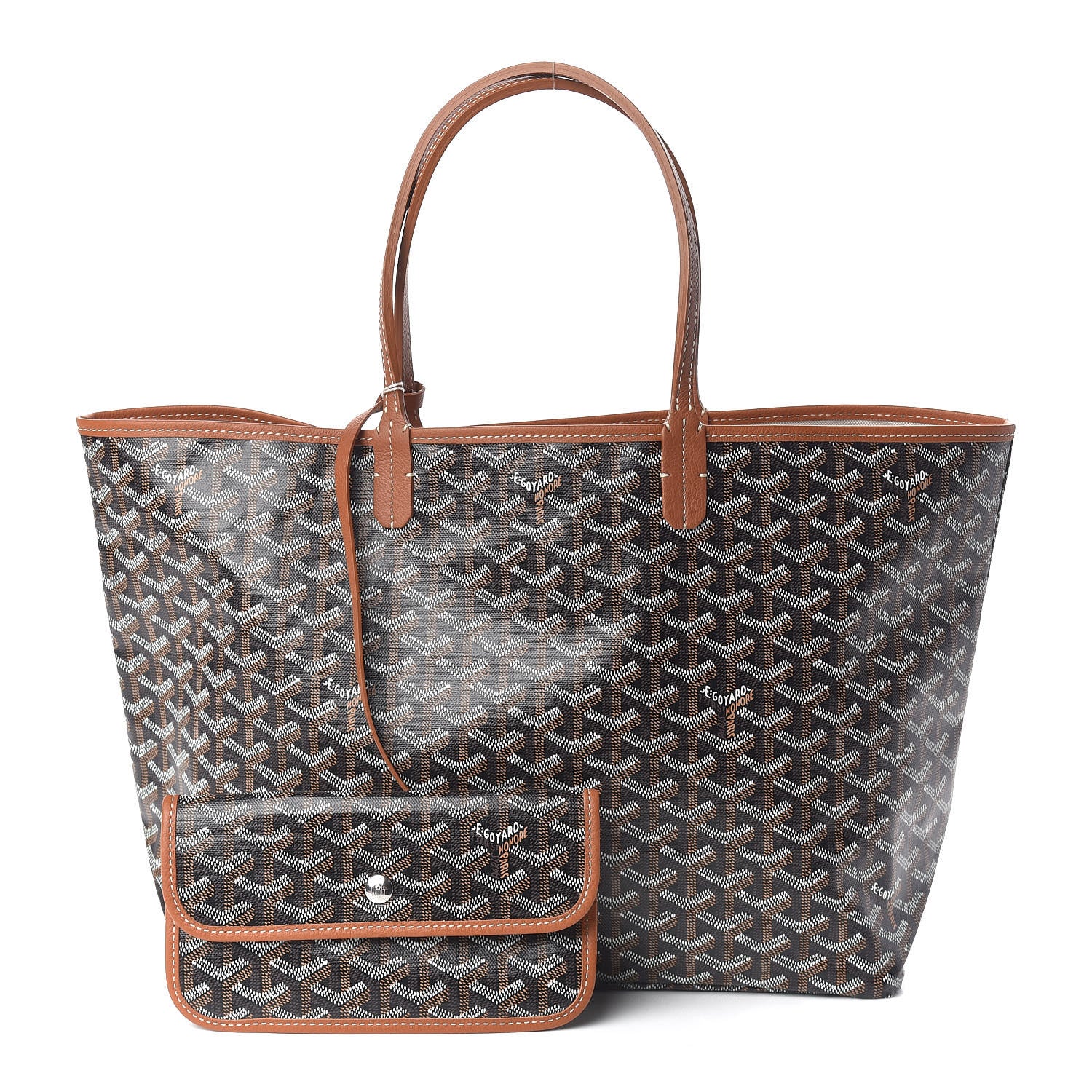 Goyard Goyardine Saint Louis PM Black Gold 1 of 12