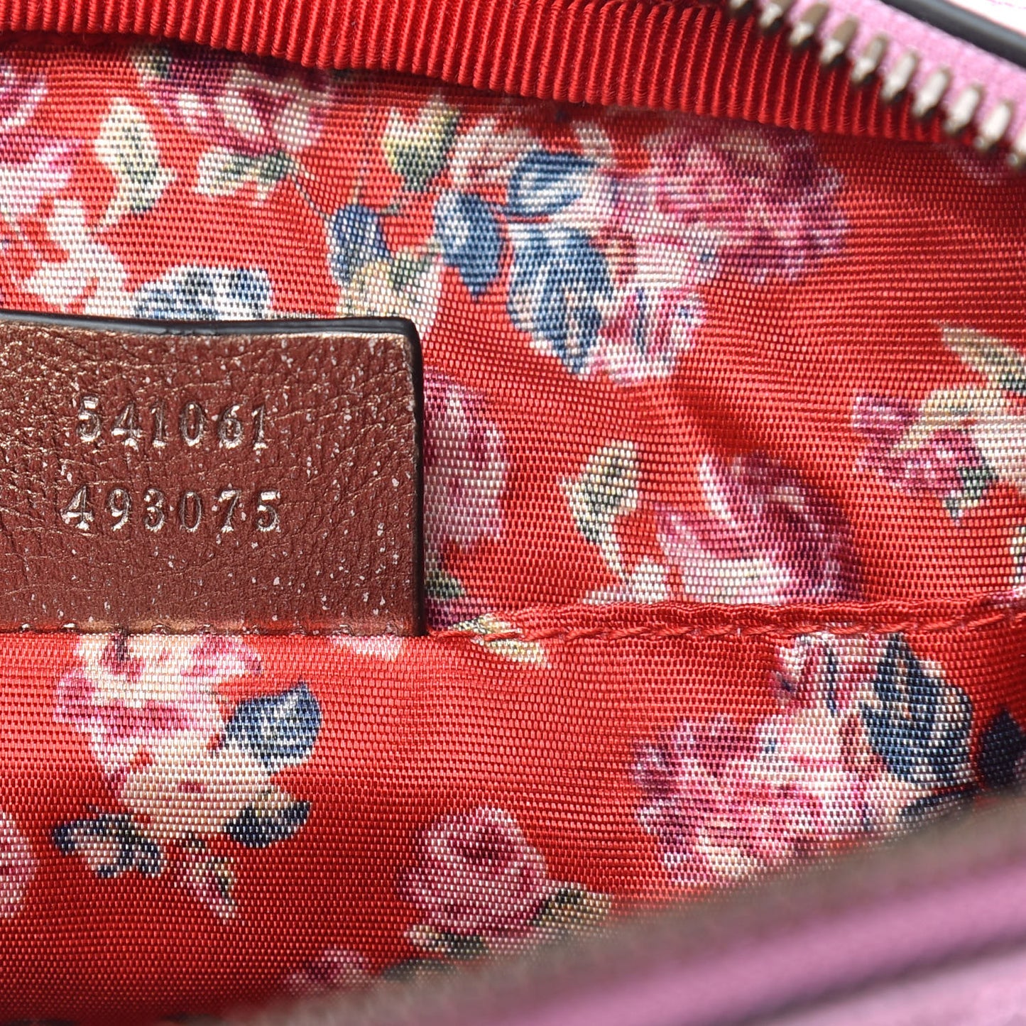 Laminated Nappa Trapuntata Small Zumi Shoulder Bag Rosa Lago Rame