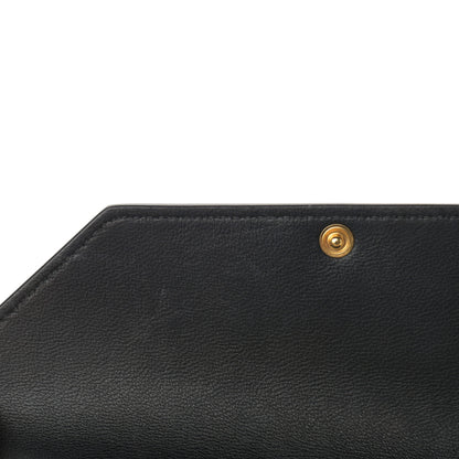 Mulberry Smooth Calfskin Multiflap Chain Clutch Oxblood Multicolor 11 of 14