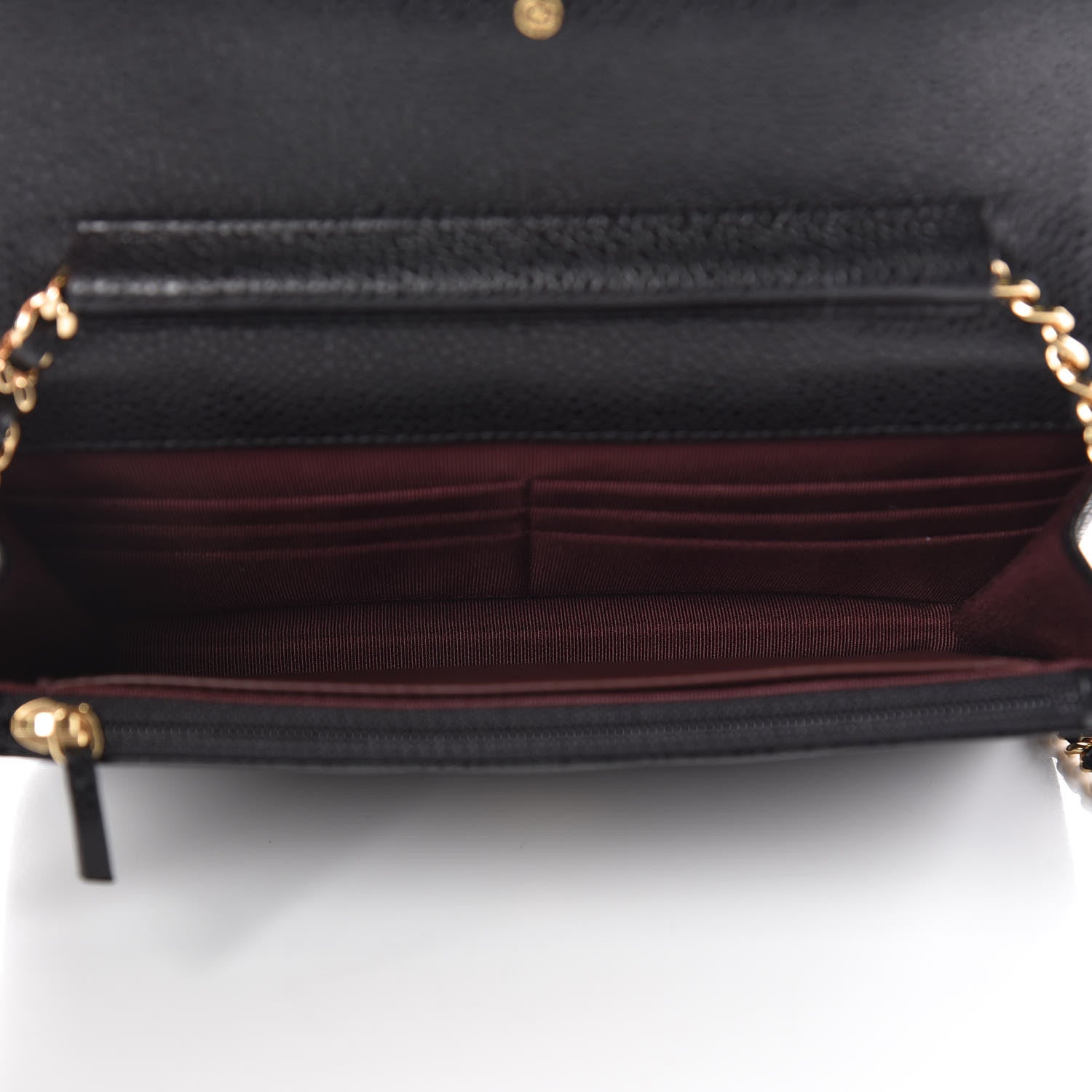 Chanel Caviar Quilted Wallet On Chain WOC Black 5 of 9