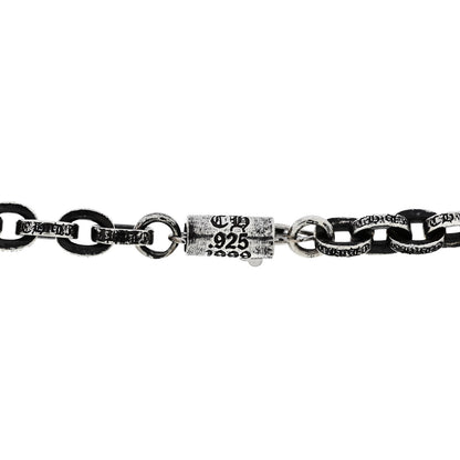 Chrome Hearts Sterling Silver Paper Chain Necklace 4 of 5