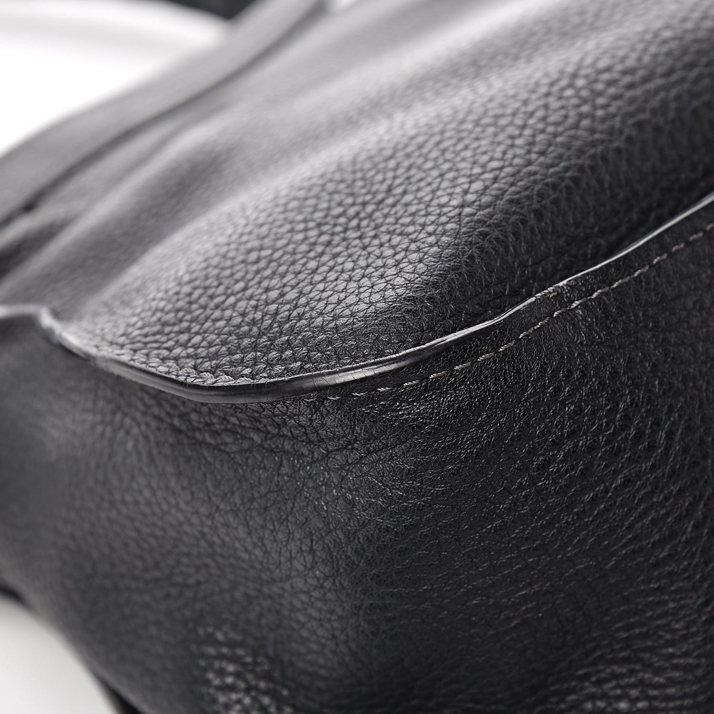 Calfskin Medium Marcie Satchel Black