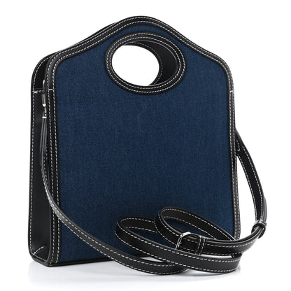 Burberry Denim Smooth Calfskin Mini Pocket Bag Blue 3 of 9