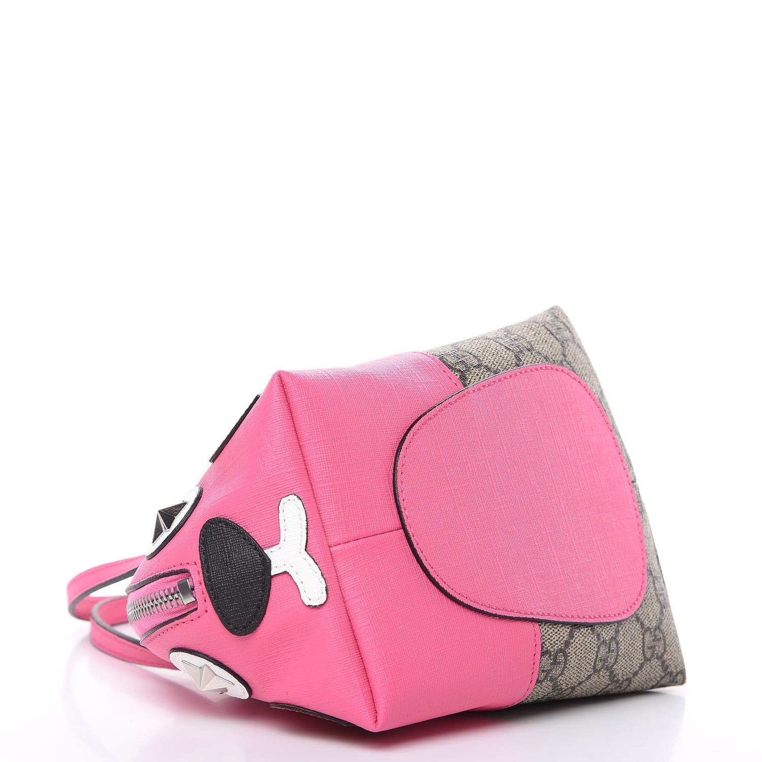 Gucci GG Supreme Monogram Childrens Rabbit Top Handle Bag Multicolor 4 of 10
