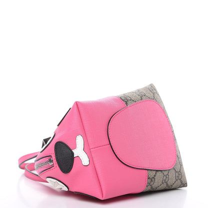 Gucci GG Supreme Monogram Childrens Rabbit Top Handle Bag Multicolor 4 of 10