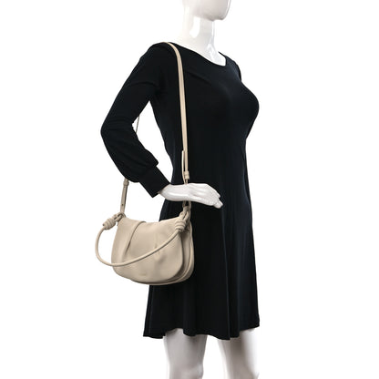 Loewe Shiny Nappa Calfskin Paseo Satchel Angora 2 of 10