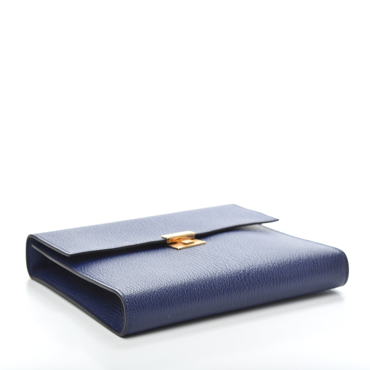 Hermes Chevre Mysore Clic 16 Wallet Blue Encre 3 of 6
