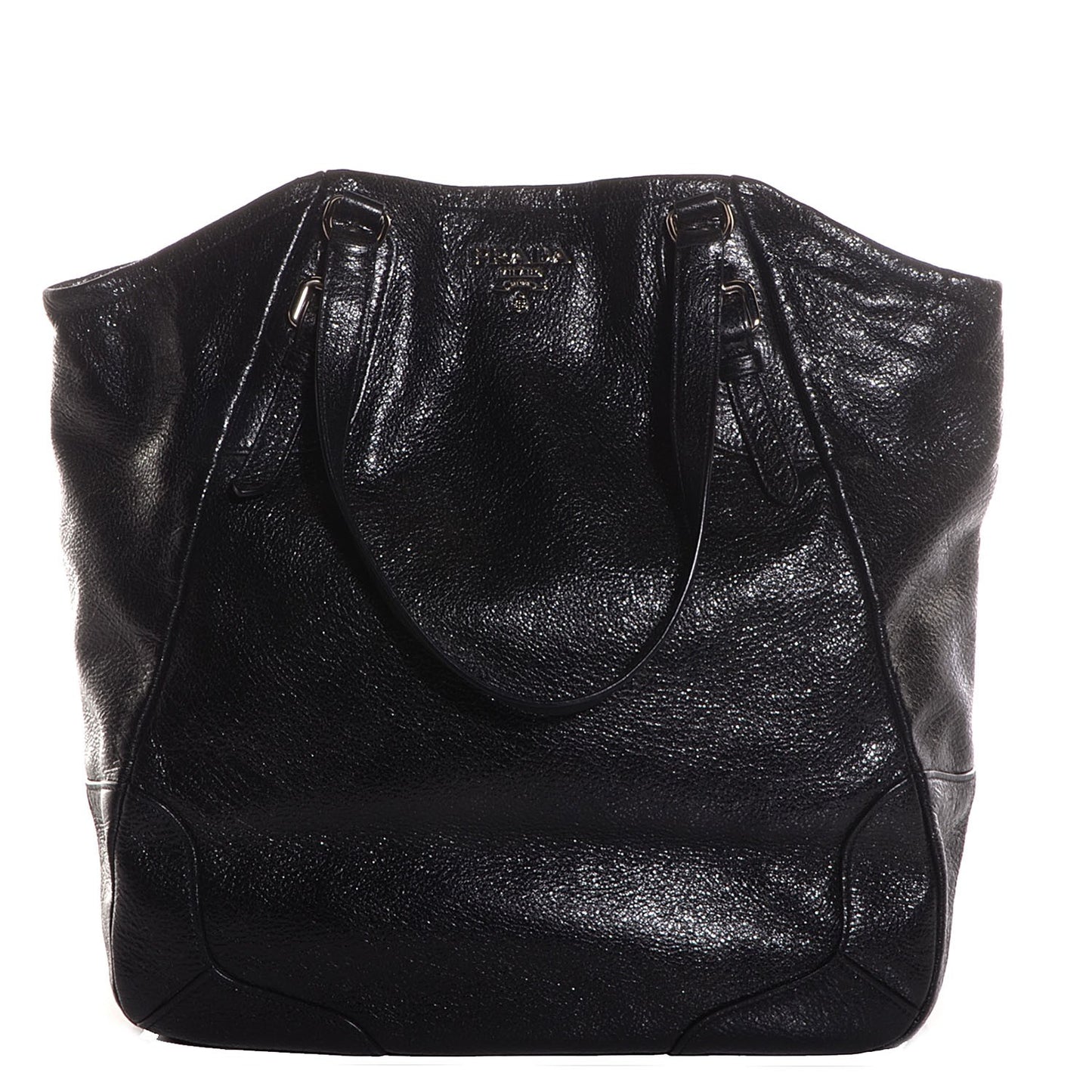 Cervo Lux Tote Nero Black