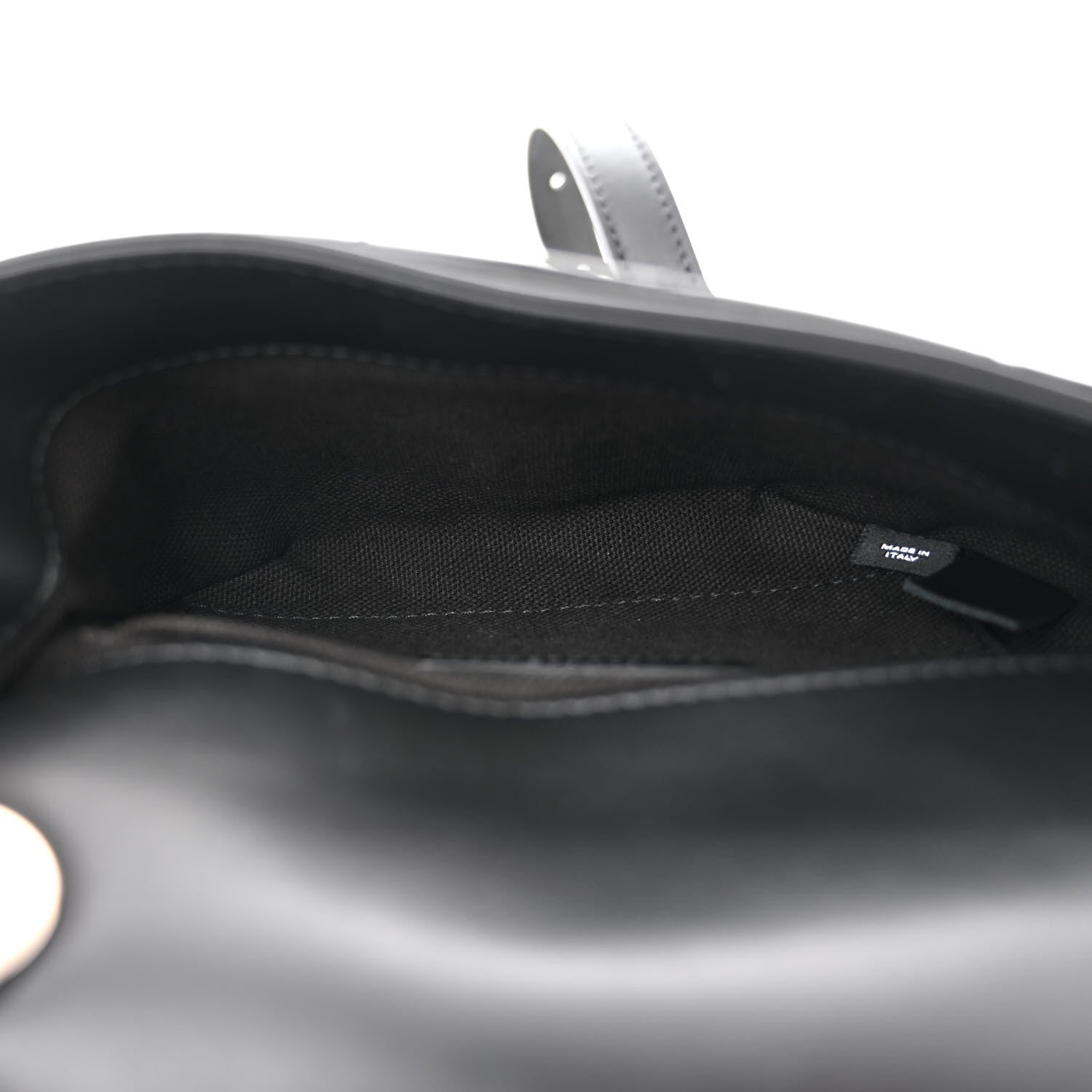 Chanel Calfskin Quilted CC Uniform Flap Belt Bag Black 5 of 11