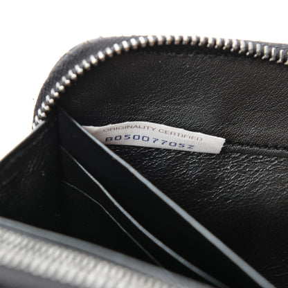 Bottega Veneta Nappa Ricamo Placcato Zip Around Wallet Nero Black 8 of 8