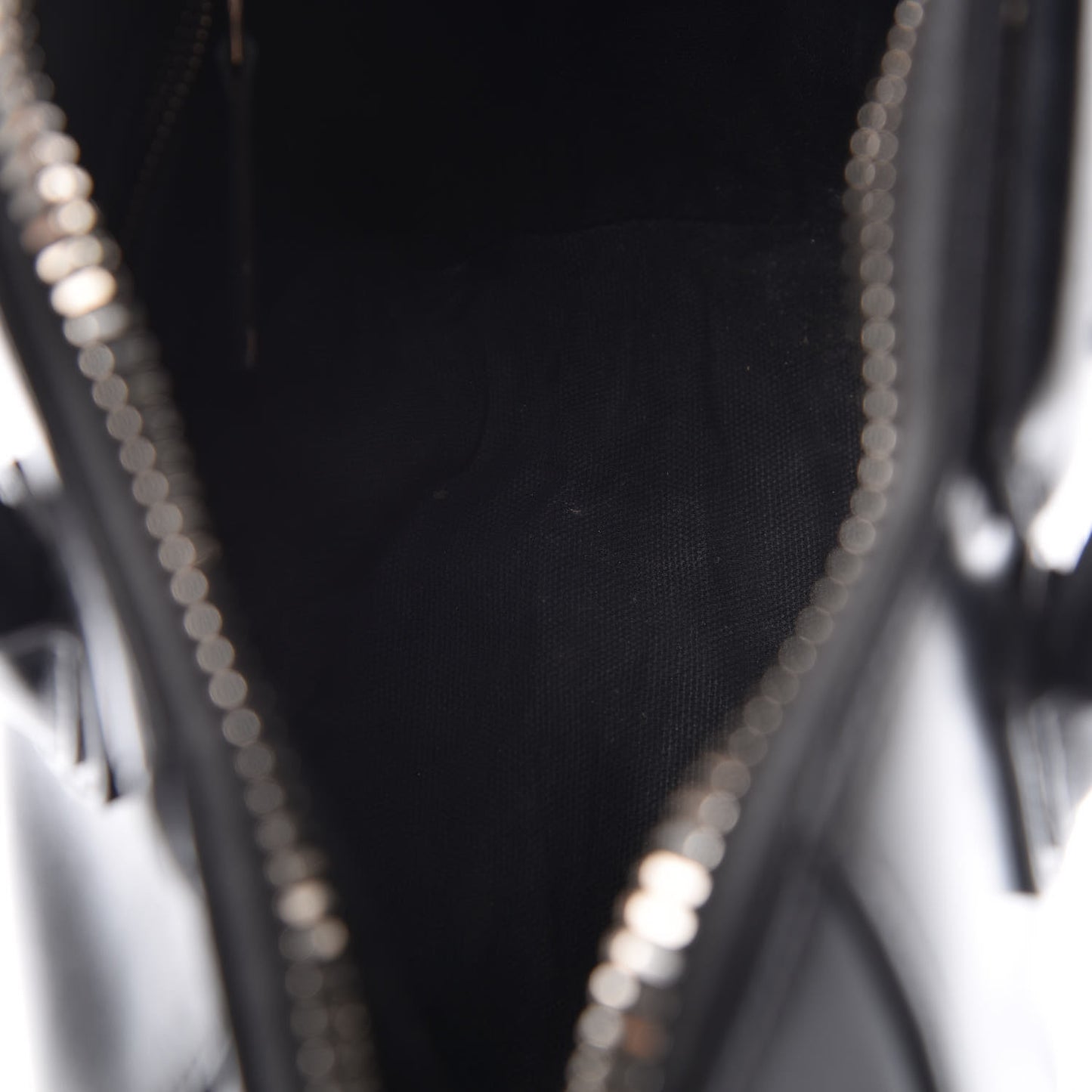 Shiny Lord Calfskin Mini Antigona Black