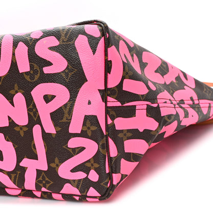 Louis Vuitton Monogram Graffiti Neverfull GM Fuchsia 10 of 10