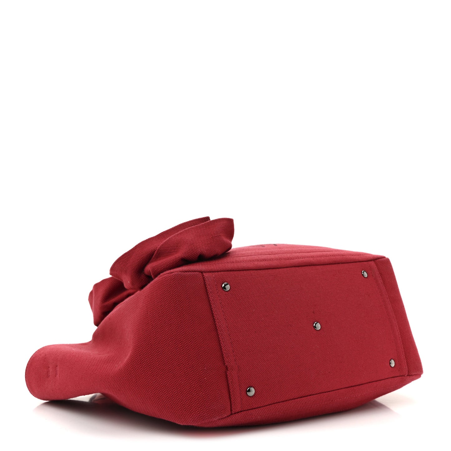 Canvas Atelier 02 Bow Edition Small Tote Bag Red