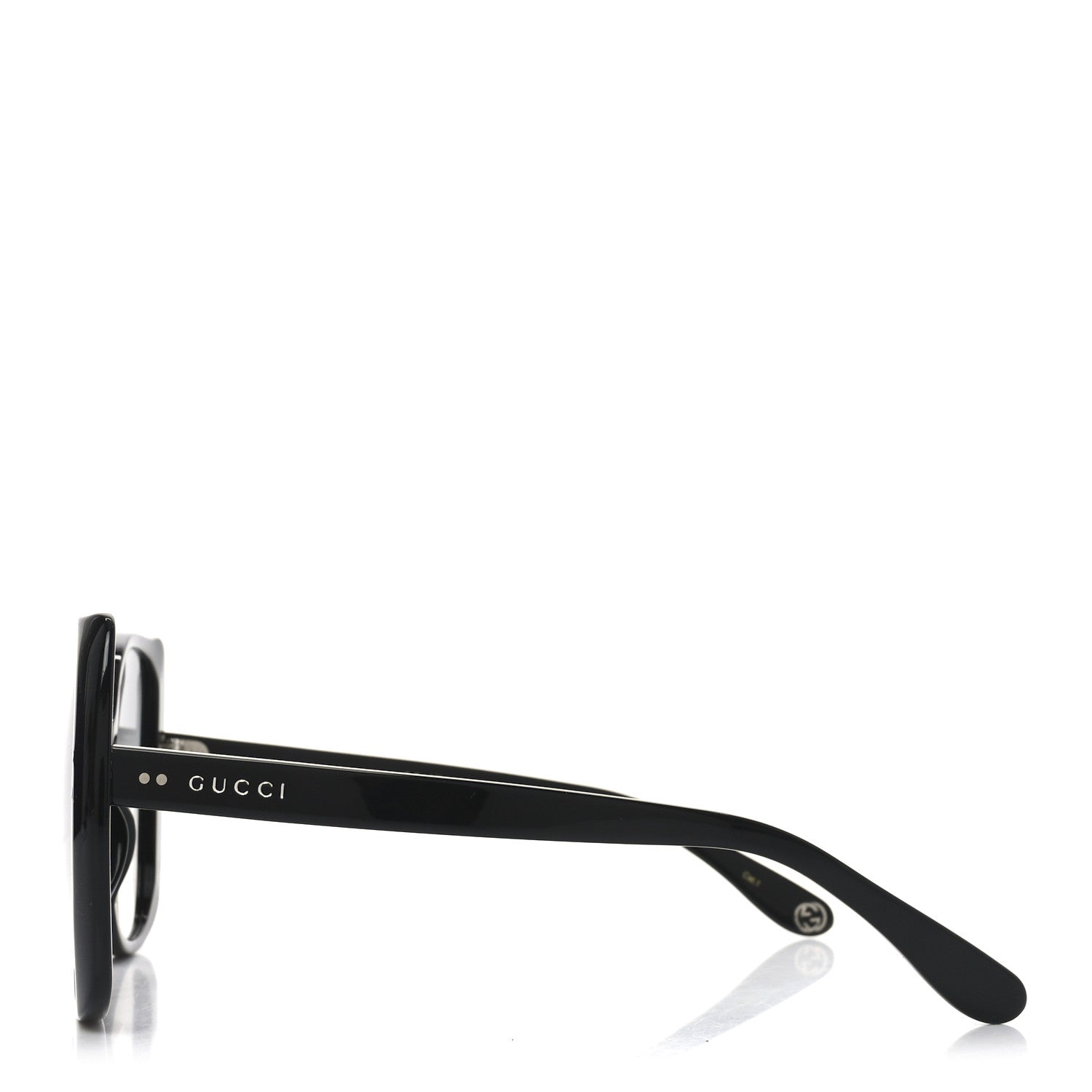 Gucci Acetate Square Frame Sunglasses GG0472S Black 3 of 7