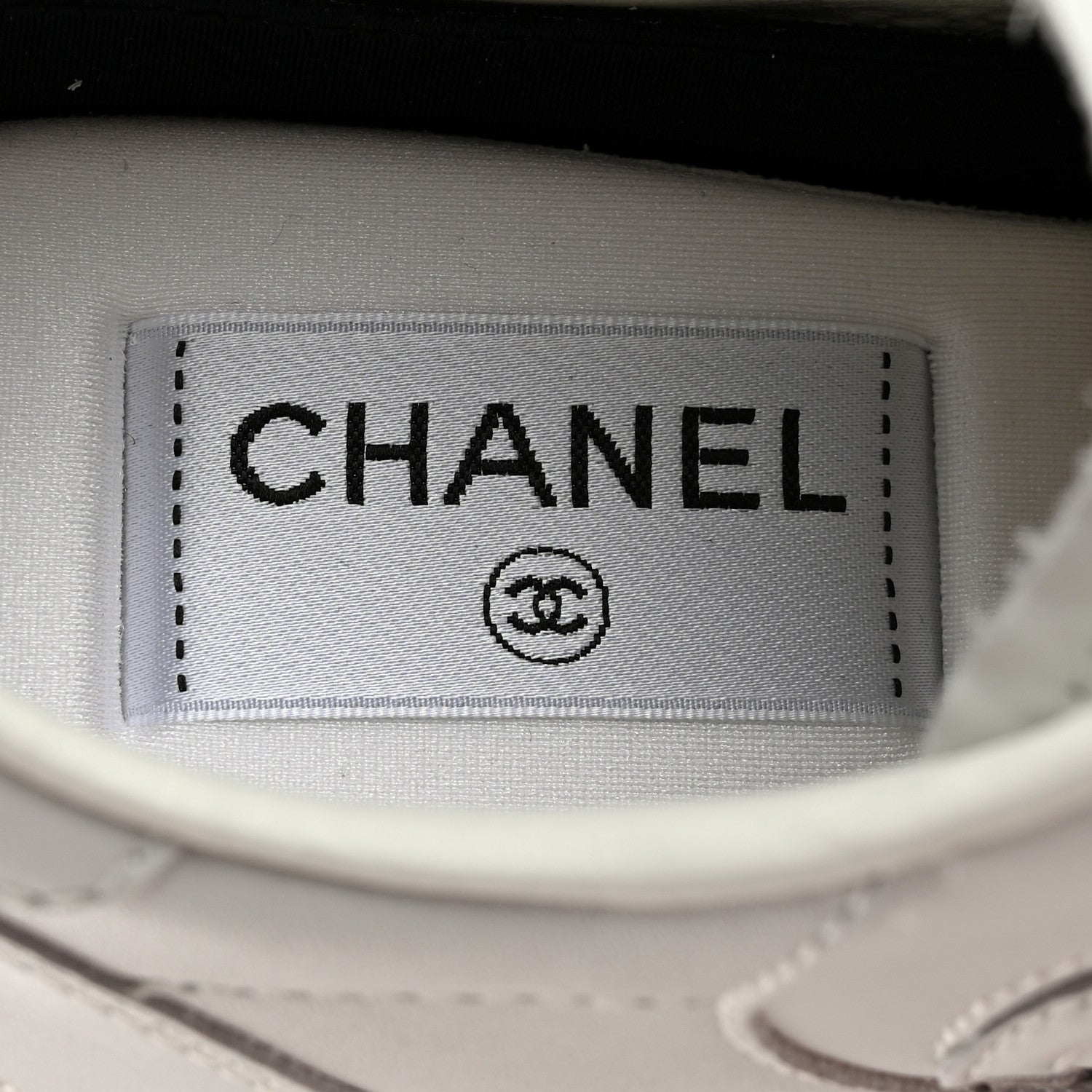 Chanel Calfskin Womens CC Sneakers 41 White 6 of 10