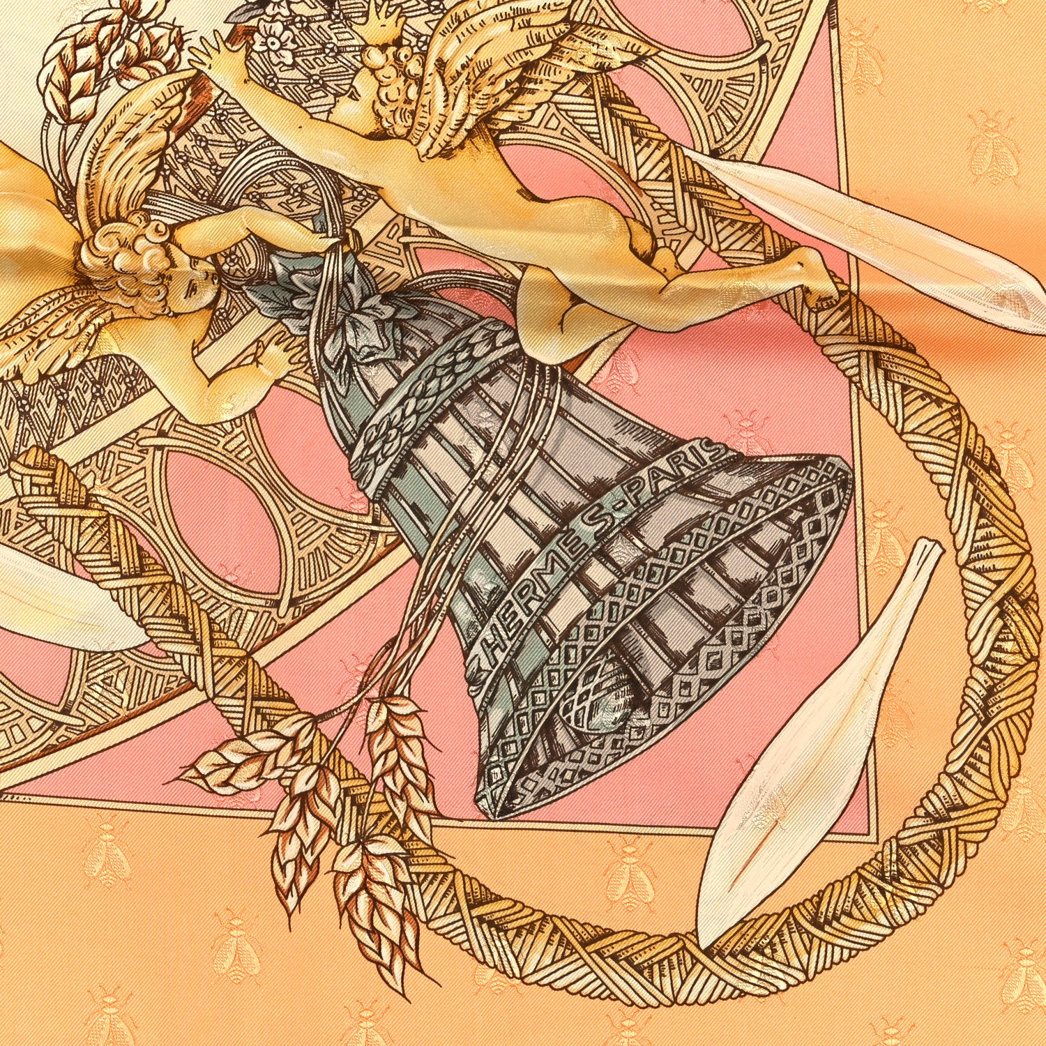 Hermes Silk Amours Scarf 90 2 of 3