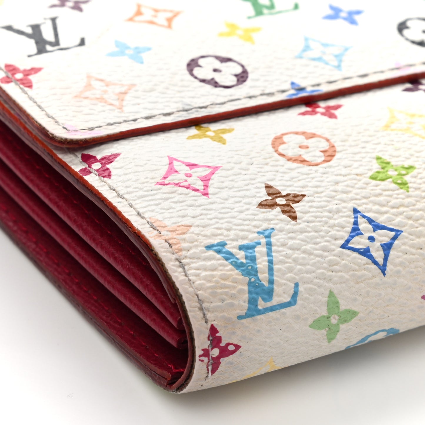 Monogram Multicolor Sarah Wallet White Grenade