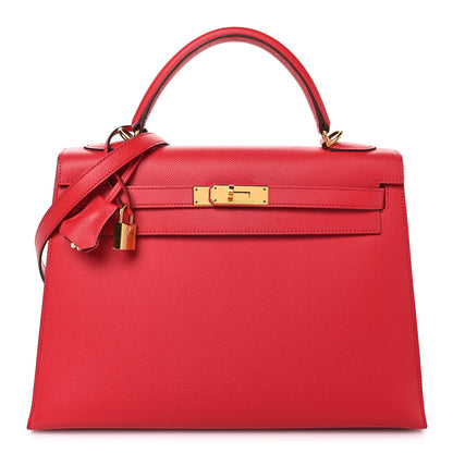 Hermes Epsom Kelly Sellier 32 Bougainvillea 1 of 13