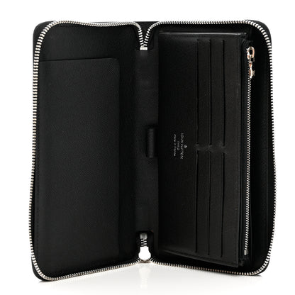 Louis Vuitton Epi Zippy Organizer Wallet Black 5 of 7
