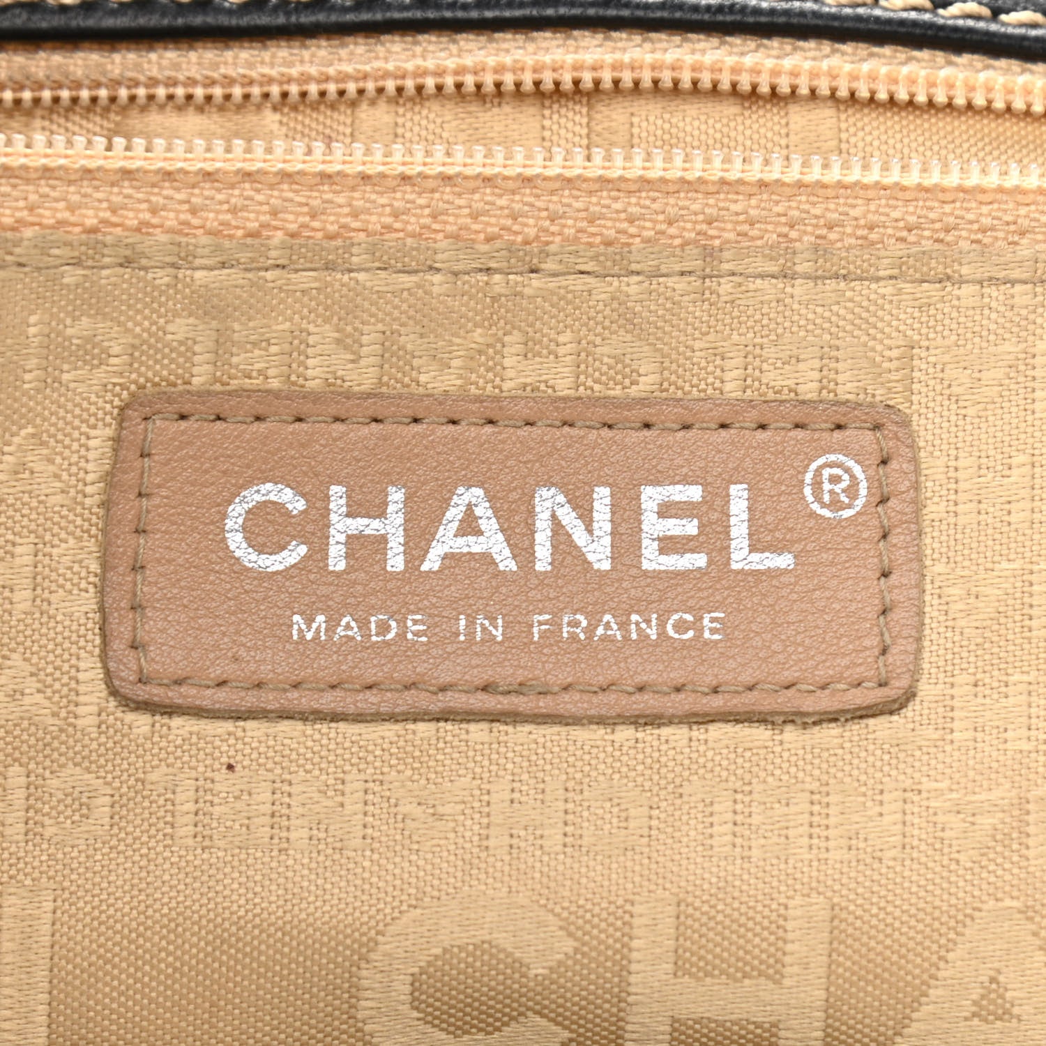 Chanel Lambskin Contrast Stitch Surpique Accordion Flap Black 5 of 12