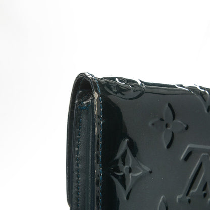 Louis Vuitton Vernis Sarah Wallet Blue Nuit 8 of 11