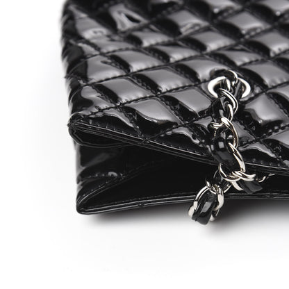 Chanel Vinyl Quilted In The Business North South Tote Black 8 of 16