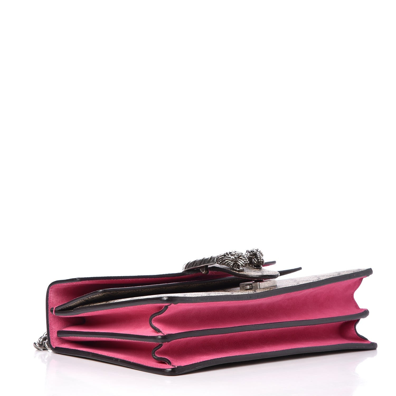 Gucci GG Supreme Monogram Small Dionysus Shoulder Bag Pink 4 of 8