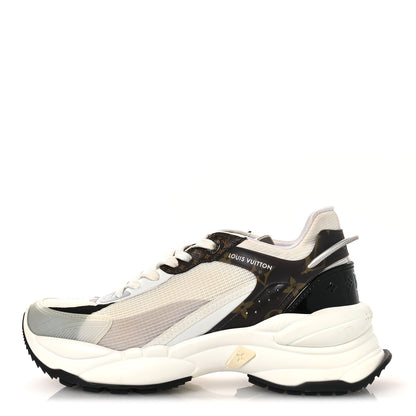 Louis Vuitton Monogram Calfskin Run 55 Sneakers 38 White 1 of 13